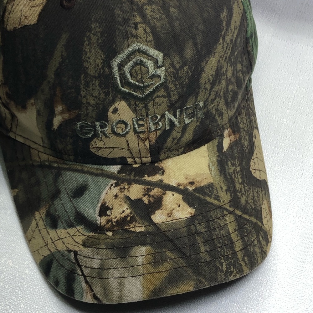 Cap America Men's Hat Camo Velcro Snap Groebner - Picture 3 of 15